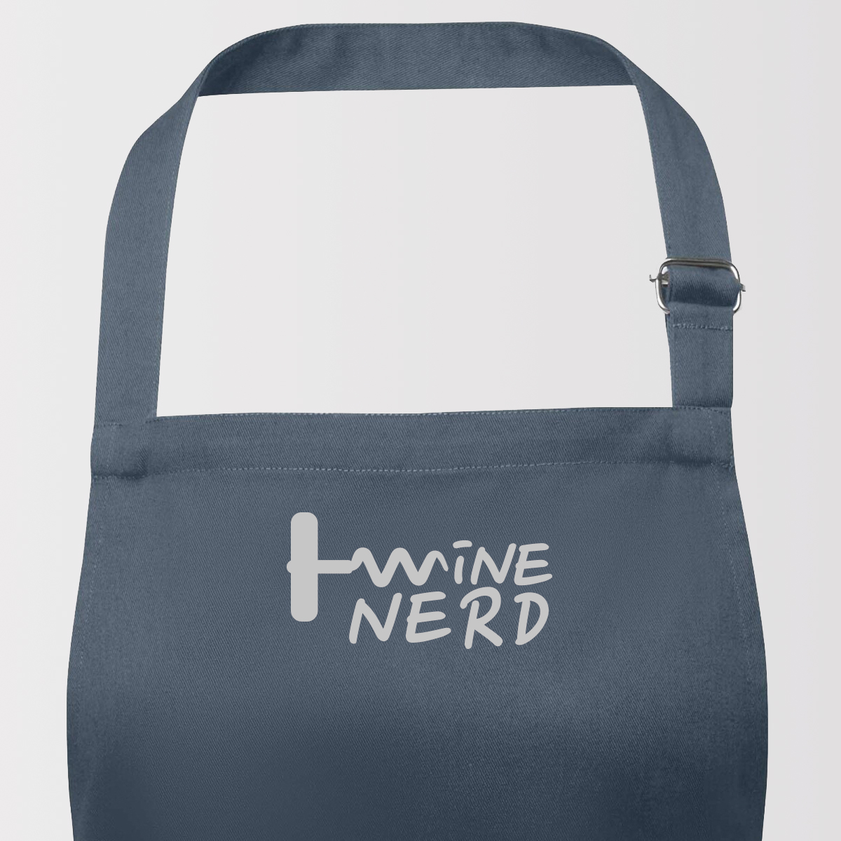 Förkläde vin grå present