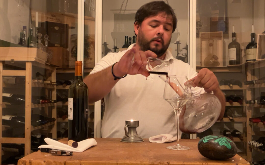 Efter 15 år som köksmästare är han nu även certifierad sommelier